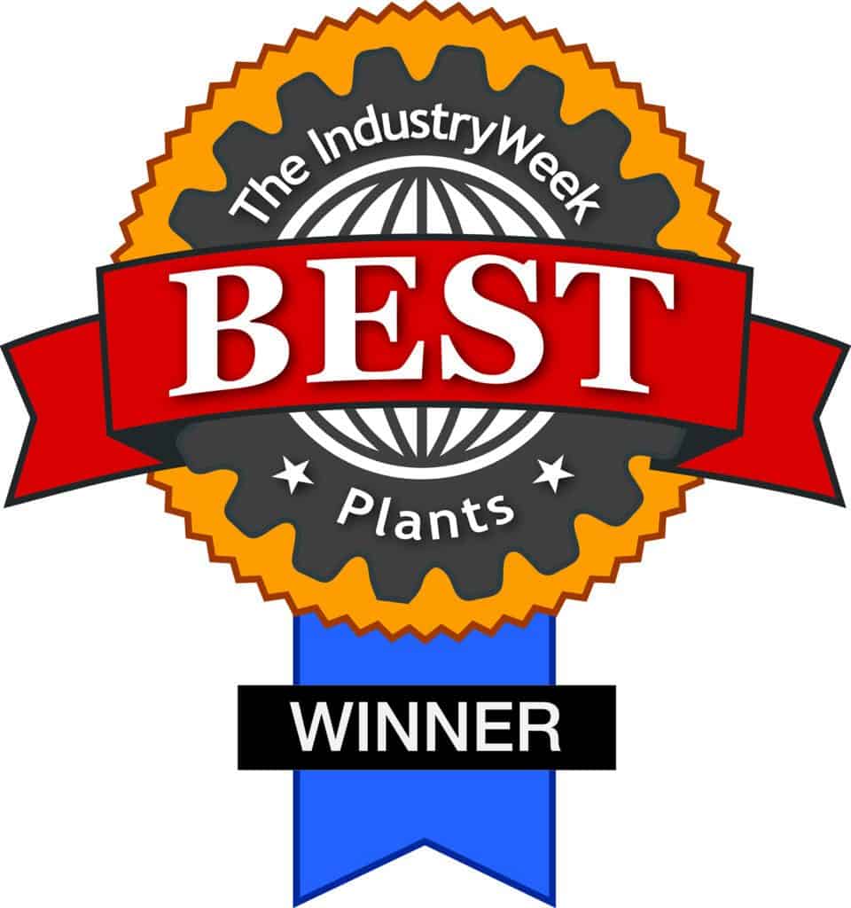 industryweek best plants winner seal